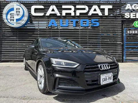 Audi A5 Coupe 40 TFSI S-Line usado (2019) color Negro financiado en mensualidades(enganche $103,180 mensualidades desde $10,753)