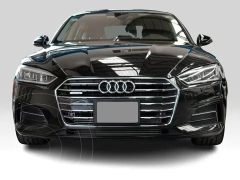 Audi A5 Coupe 2.0T Elite (252Hp) usado (2018) color Negro financiado en mensualidades(enganche $210,000 mensualidades desde $15,991)