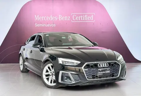 Audi A5 Coupe 45 TFSI S-Line quattro usado (2022) color Negro precio $630,000