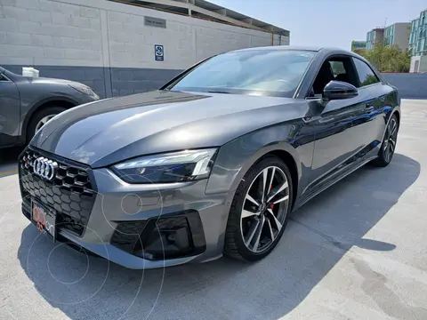 Audi A5 Coupe 45 TFSI S-Line quattro usado (2023) color Gris financiado en mensualidades(enganche $285,852 mensualidades desde $21,859)