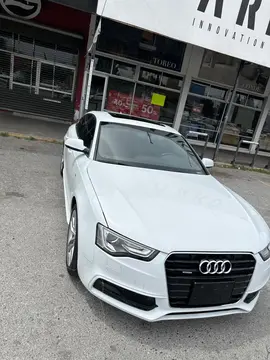 Audi A5 Sportback 2.0T S-Line Quattro (225Hp) usado (2015) color Blanco Glaciar precio $220,000