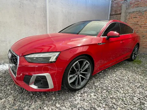 Audi A5 Sportback 2.0T S-Line (190Hp) usado (2021) color Rojo precio $700,000