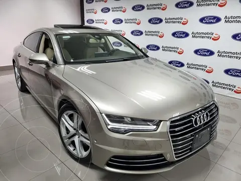 Audi A7 Coupe 3.0T Elite (333hp) usado (2017) color Dorado precio $550,000