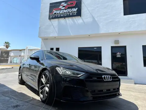 Audi A7 Coupe 2.0T S Line Quattro (252hp) usado (2022) color Negro Imola financiado en mensualidades(enganche $222,282 mensualidades desde $26,442)