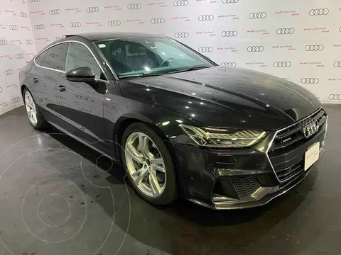 Audi A7 Coupe 2.0T S Line Quattro (252hp) usado (2020) color Negro financiado en mensualidades(enganche $207,500 mensualidades desde $23,737)