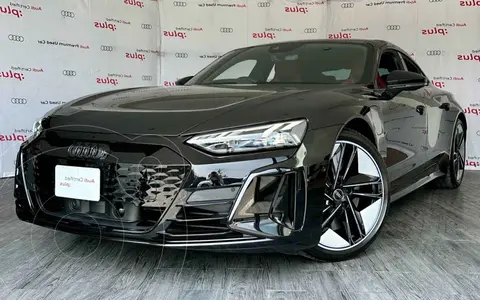 Audi e-tron GT RS usado (2022) color Negro financiado en mensualidades(enganche $837,000 mensualidades desde $38,734)