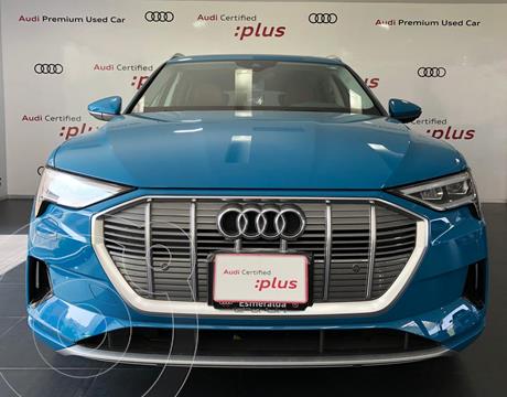 Audi e-tron 55 Advanced quattro usado (2020) color Azul financiado en mensualidades(mensualidades desde $39,798)