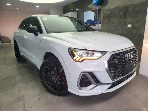 Audi Q3 Sportback 40 TFSI S Line usado (2021) color Blanco financiado en mensualidades(enganche $155,000 mensualidades desde $14,216)