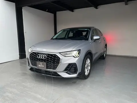 Audi Q3 Sportback 35 TFSI Select usado (2020) color plateado precio $589,000