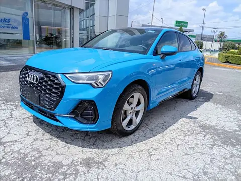 Audi Q3 40 TFSI S Line usado (2021) color Azul financiado en mensualidades(enganche $100,800 mensualidades desde $10,997)