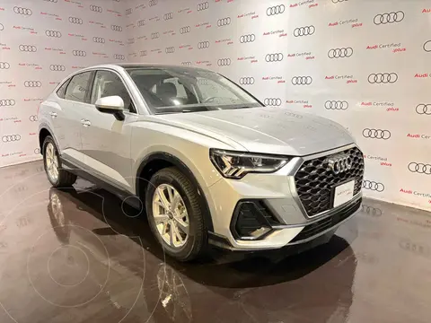 Audi Q3 35 TFSI Select usado (2024) color Plata financiado en mensualidades(enganche $216,000 mensualidades desde $24,709)