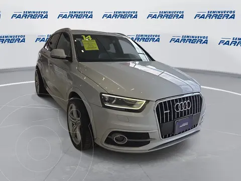 Audi Q3 S Line (170 hp) usado (2014) color plateado precio $250,000