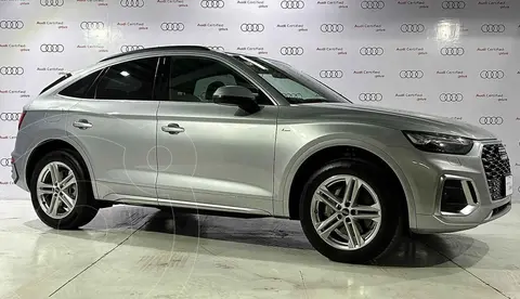 Audi Q5 Sportback 45 TFSI S Line usado (2023) color Plata precio $1,285,000