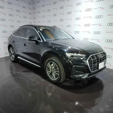 Audi Q5 Sportback 45 TFSI Elite usado (2023) color Negro financiado en mensualidades(enganche $257,500 mensualidades desde $29,457)