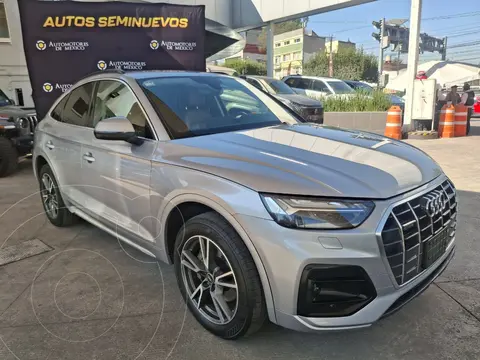 Audi Q5 Sportback 45 TFSI Elite usado (2022) color Plata Metalico financiado en mensualidades(enganche $114,000 mensualidades desde $9,339)