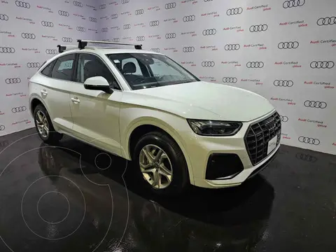 Audi Q5 Sportback 45 TFSI Select usado (2023) color Blanco financiado en mensualidades(enganche $273,750 mensualidades desde $22,812)