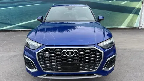 Audi Q5 2.0T S Line usado (2023) color Azul financiado en mensualidades(enganche $225,000)