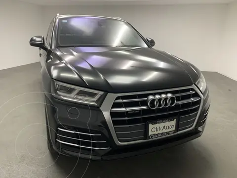 Audi Q5 45 TFSI S Line usado (2019) color Negro financiado en mensualidades(enganche $160,000)