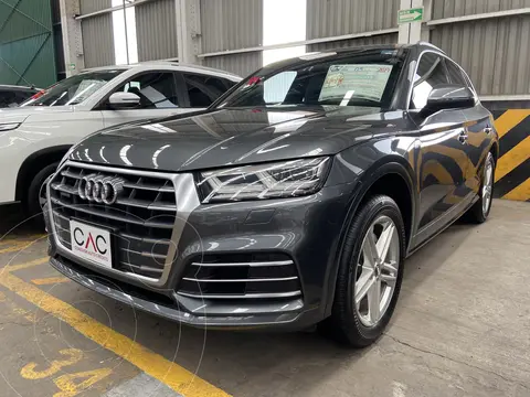 Audi Q5 2.0T S Line usado (2019) color Gris Oscuro financiado en mensualidades(enganche $137,700 mensualidades desde $14,688)