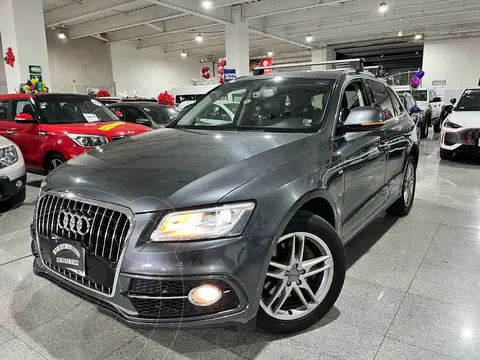 Audi Q5 3.0 TFSI Elite usado (2017) color Gris financiado en mensualidades(enganche $98,100 mensualidades desde $7,505)