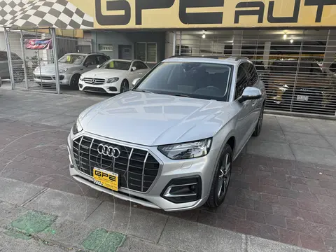 Audi Q5 2.0T Elite usado (2021) color Plata Metalico financiado en mensualidades(enganche $134,000 mensualidades desde $10,933)