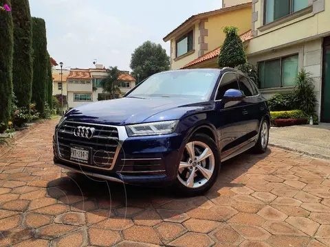 Audi Q5 2.0L T Select usado (2018) color Azul financiado en mensualidades(enganche $196,000 mensualidades desde $14,088)