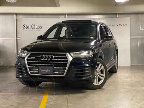 Audi Q7 3.0L TFSI S Line Quattro (333Hp) usado (2017) color Azul precio $820,000