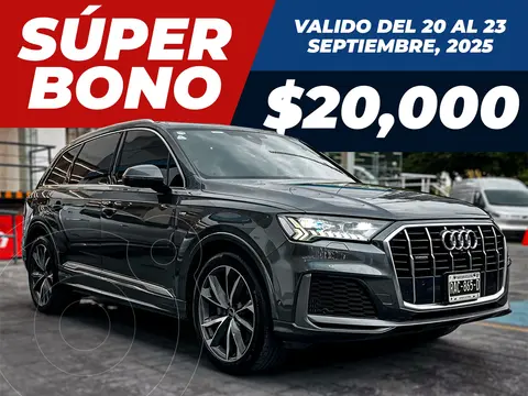 Audi Q7 3.0T S Line usado (2023) color Gris precio $1,120,000