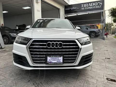 Audi Q7 55 TFSI Elite usado (2019) color Blanco financiado en mensualidades(enganche $150,000 mensualidades desde $21,682)