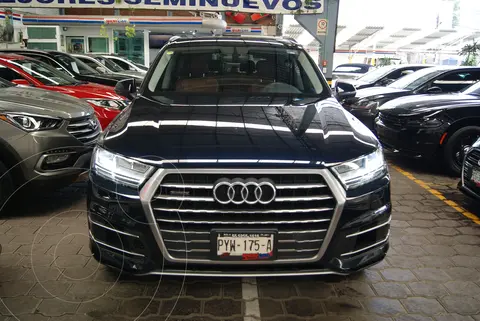 Audi Q7 3.0L TFSI Elite (333Hp) usado (2017) color Azul precio $499,000