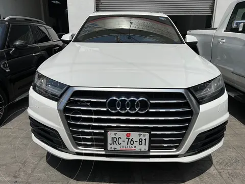 Audi Q7 55 TFSI Elite usado (2019) color Blanco financiado en mensualidades(enganche $150,000 mensualidades desde $21,682)