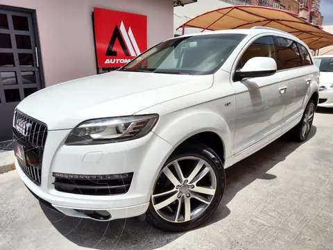 Audi Q7 3.0L TFSI Elite (333Hp) usado (2015) color Blanco financiado en mensualidades(enganche $69,800 mensualidades desde $8,880)