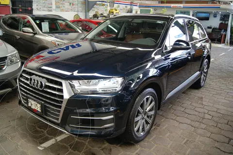 Audi Q7 3.0L TFSI Elite (333Hp) usado (2017) color Azul precio $499,000