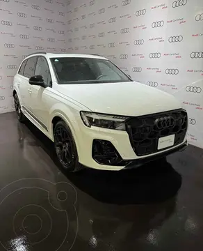 Audi Q7 3.0T S line usado (2024) color Blanco financiado en mensualidades(enganche $376,358 mensualidades desde $43,076)