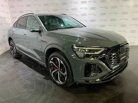 Audi Q8 e-tron 55 S-line usado (2024) color Gris financiado en mensualidades(enganche $431,352 mensualidades desde $49,370)