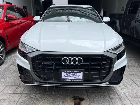 Audi Q8 3.0T S Line usado (2021) color Blanco financiado en mensualidades(enganche $250,000 mensualidades desde $34,866)