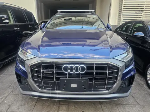 Audi Q8 55 TFSI S Line usado (2019) color Azul Galaxia precio $949,000