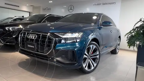 Audi Q8 3.0T S Line usado (2022) color Azul Galaxia precio $1,100,000