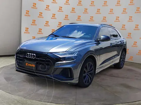 Audi Q8 3.0T S Line usado (2019) color Gris financiado en mensualidades(enganche $327,000 mensualidades desde $25,016)
