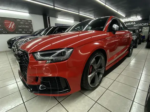 Audi RS 3 2.5L TFSI Sedan Aut usado (2018) color Rojo precio $989,000