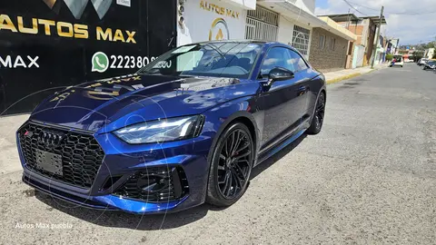 Audi RS 5 Coupe 2.9T usado (2024) color Azul financiado en mensualidades(enganche $1,000,000 mensualidades desde $19,000)