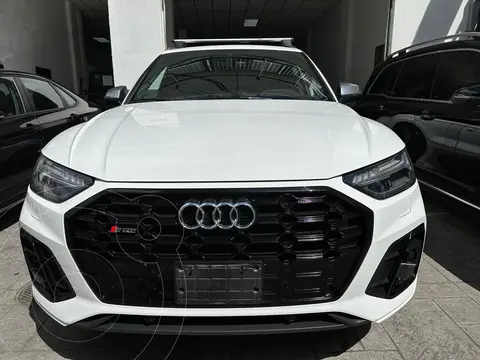 Audi SQ5 Sportback 3.0L TFSI usado (2022) color Blanco Ibis financiado en mensualidades(enganche $248,000 mensualidades desde $34,425)