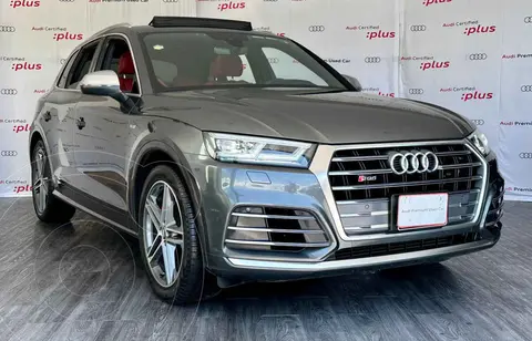 Audi SQ5 3.0L TFSI (354 hp) usado (2018) color Gris financiado en mensualidades(enganche $223,500 mensualidades desde $10,256)