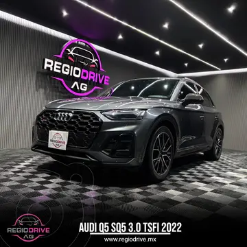 Audi SQ5 3.0L TFSI (354 hp) usado (2022) color Gris Oscuro financiado en mensualidades(enganche $187,909 mensualidades desde $18,803)