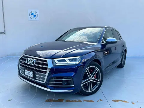 Audi SQ5 3.0L TFSI (354 hp) usado (2019) color Azul financiado en mensualidades(enganche $157,800 mensualidades desde $12,308)