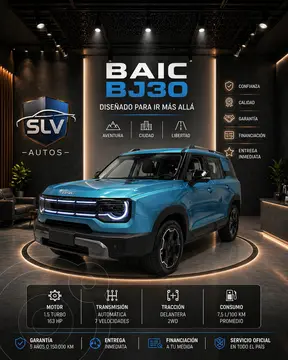 BAIC BJ30 1.5T 4x4 nuevo color Celeste precio u$s35.500
