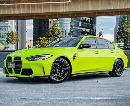 BMW M3 Sedan Competition usado (2024) color Amarillo precio $1,699,000
