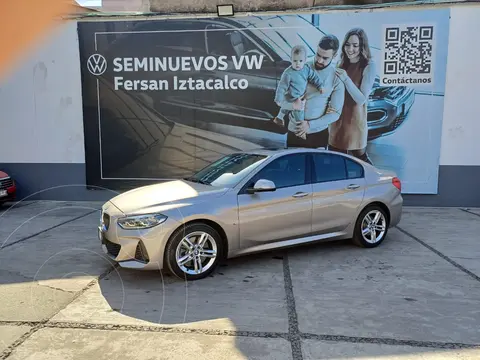 BMW Serie 1 Sedan 120iA Sport Line usado (2020) color Bronce financiado en mensualidades(enganche $50,000 mensualidades desde $14,054)