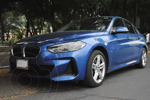 BMW Serie 1 Sedan 120iA M Sport usado (2020) color Azul Liquido financiado en mensualidades(enganche $89,000 mensualidades desde $8,097)