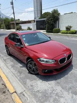 BMW Serie 1 Sedan 120iA Sport Line usado (2019) color Rojo financiado en mensualidades(enganche $81,000 mensualidades desde $7,600)